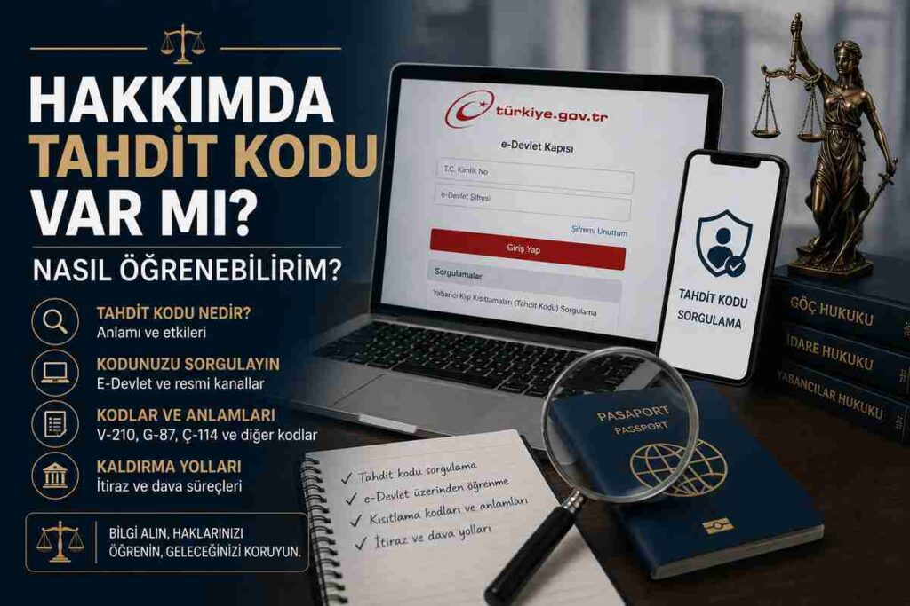 Hakkımda tahdit kodu var mı ?
