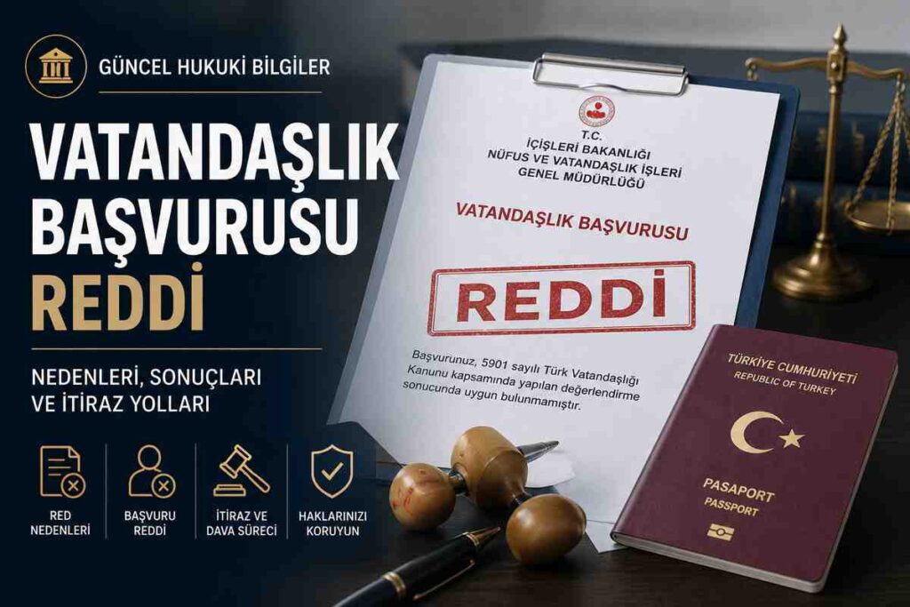 Türk vatandaşlığı başvurusu reddi