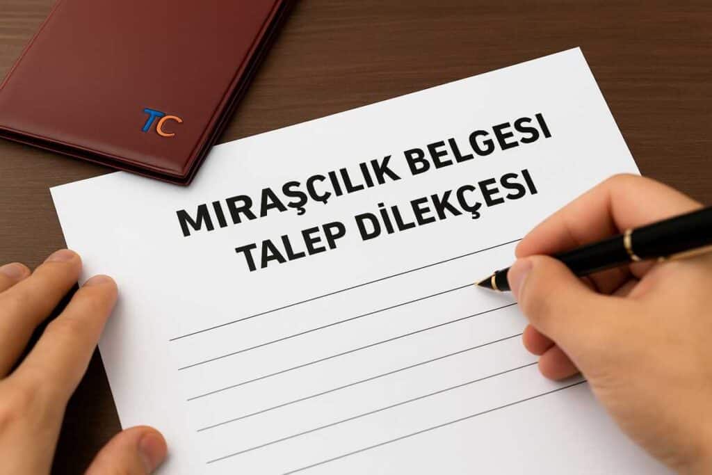 Mirasçılık belgesi talep dilekçesi