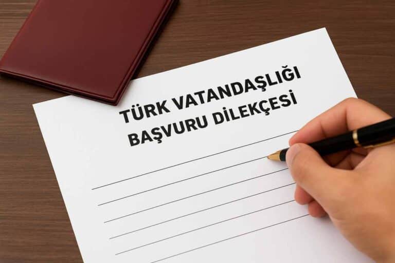 Türk vatandaşlığı başvuru dilekçesi