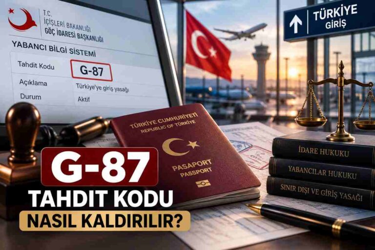 G-87 tahdit kodu nedir ve nasıl kaldırılır 2026